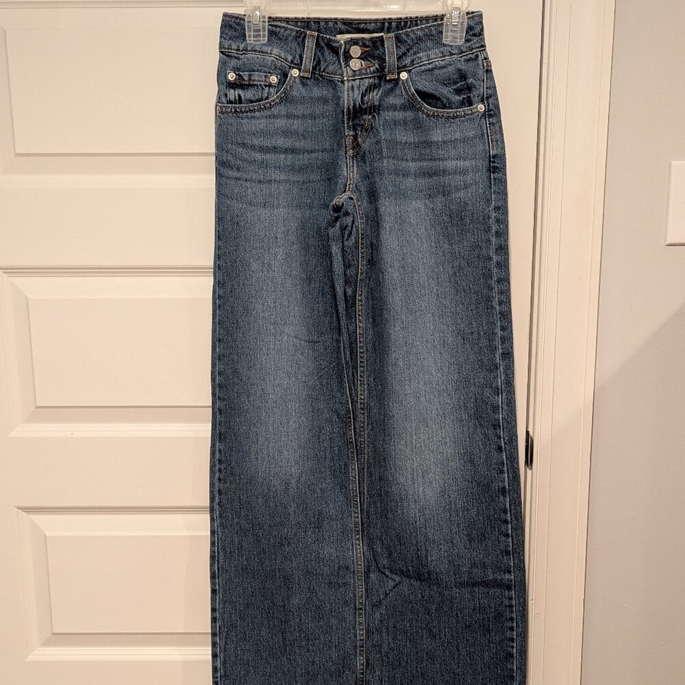 Levi's low loose jeans Women's Medium Blue wash
